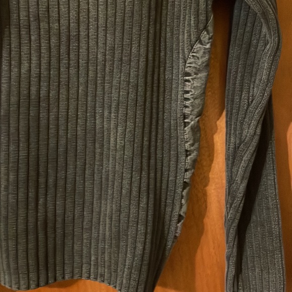 JNS 4 YOU MEN’s dark gray sweater top with zipper (mlb) - Picture 12 of 12